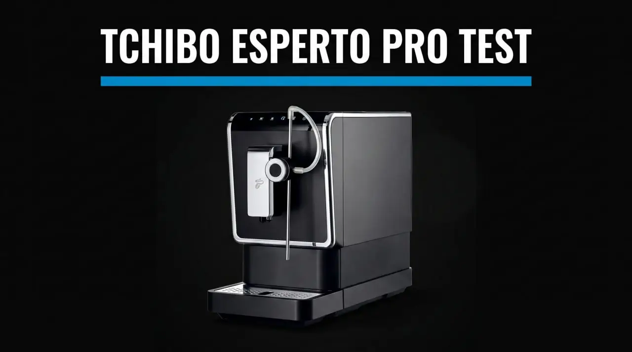 Tchibo Esperto Pro Test — Vollautomat mit Pannarello-Düse in Anthrazit